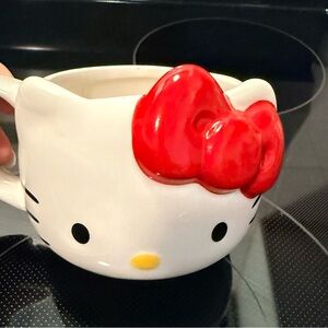 Hello Kitty Ceramic Mug with Red and White Accents